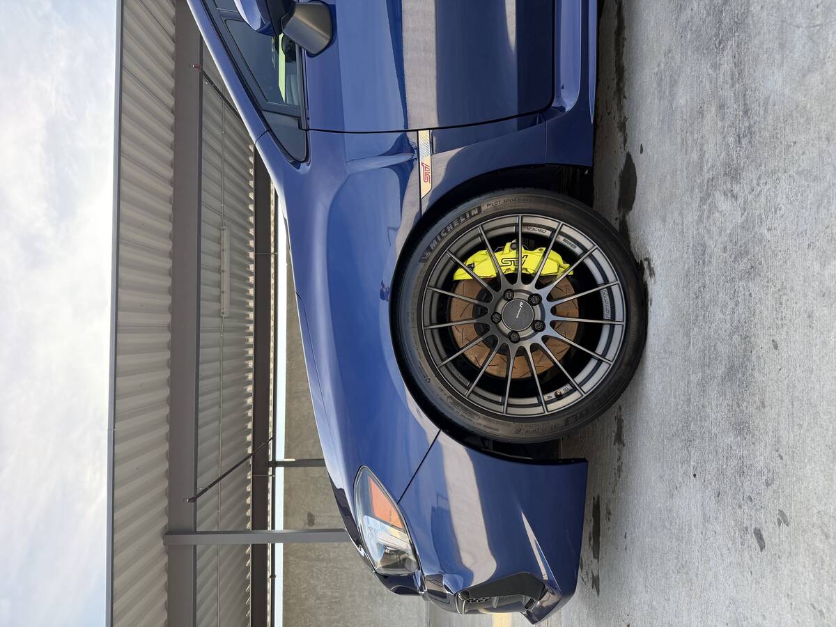 Subaru WRX STI wheel detail Frisco TX