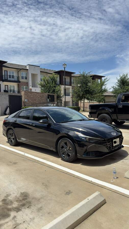 Hyundai Elantra paint correction McKinney